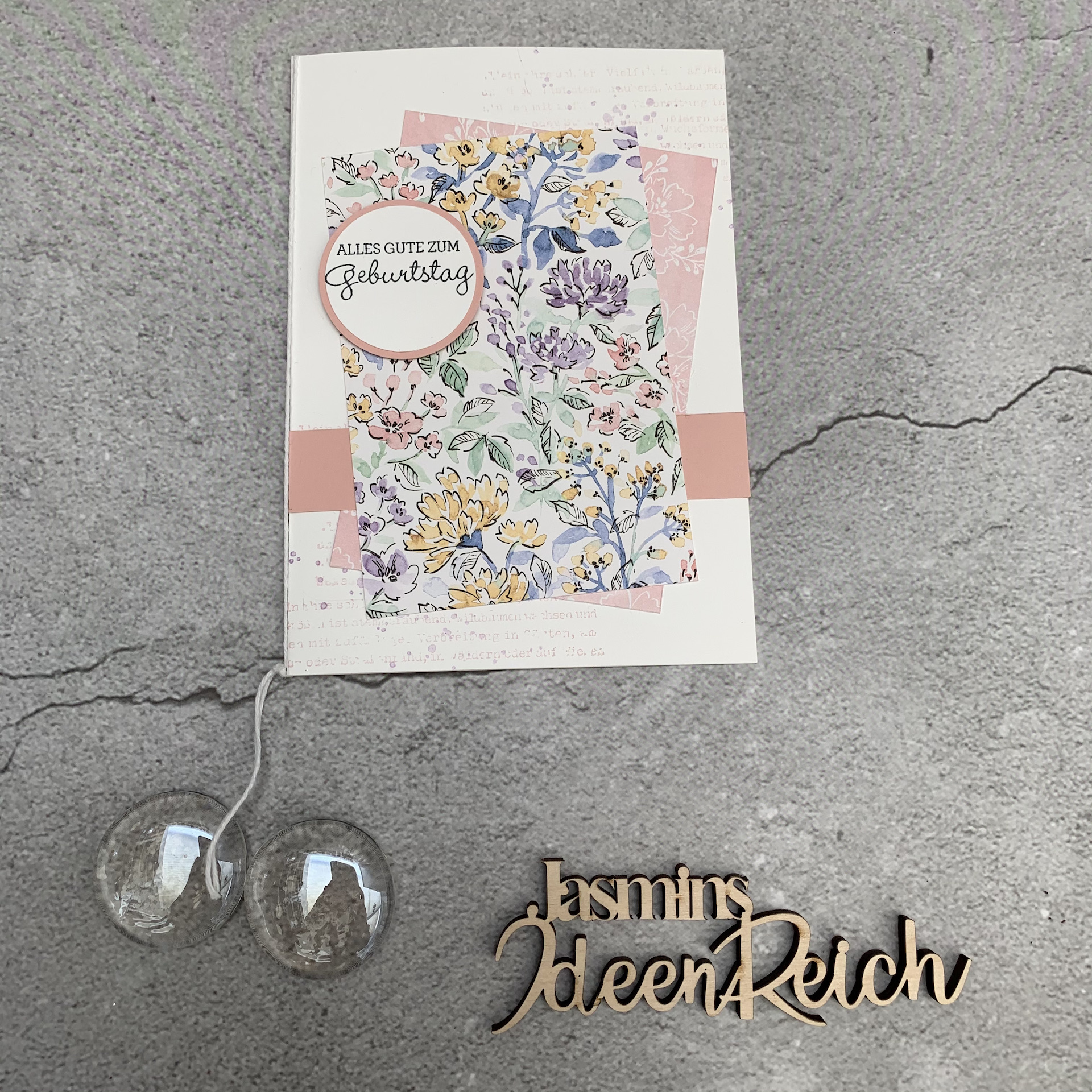 Von Hand gemalt - Karte Kirschblute.jpeg